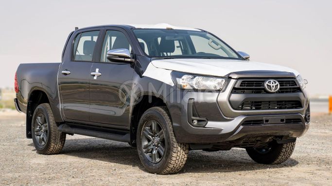 New Toyota Hilux VIII Facelift, 2.4 l, 2025 in Dubai by Milele, Grey color. Other | AUTO.AE