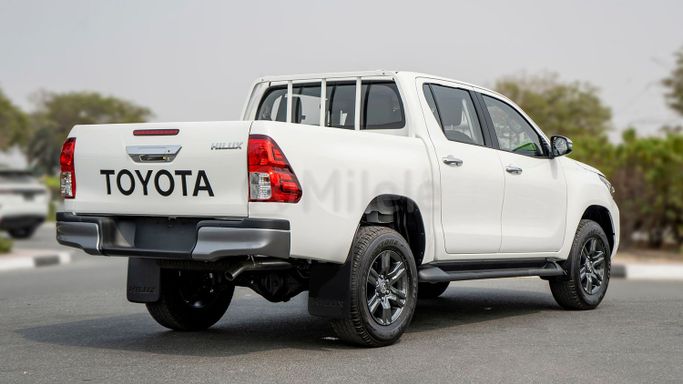 New Toyota Hilux VIII Facelift, 2.4 l, 2025 in Dubai by Milele, White color. Other | AUTO.AE