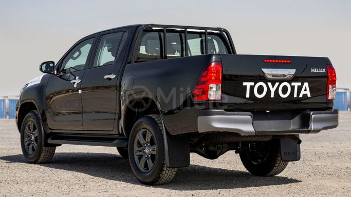 New Toyota Hilux VIII Facelift, 2.4 l, 2025 in Dubai by Milele, Black color. Other | AUTO.AE