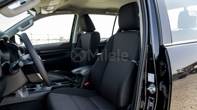 New Toyota Hilux VIII Facelift, 2.4 l, 2025 in Dubai by Milele, Black color. Other | AUTO.AE