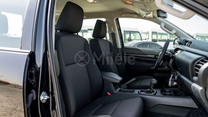 New Toyota Hilux VIII Facelift, 2.4 l, 2025 in Dubai by Milele, Black color. Other | AUTO.AE