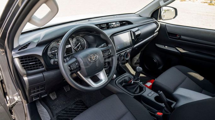 New Toyota Hilux VIII Facelift, 2.4 l, 2025 in Dubai by Milele, Grey color. Other | AUTO.AE