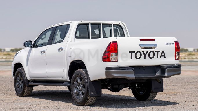 New Toyota Hilux VIII Facelift, 2.4 l, 2025 in Dubai by Milele, White color. Other | AUTO.AE