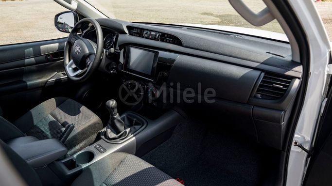 New Toyota Hilux VIII Facelift, 2.4 l, 2025 in Dubai by Milele, White color. Other | AUTO.AE