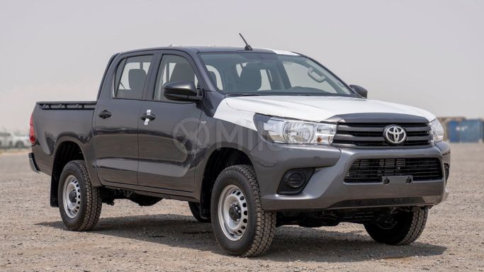 New Toyota Hilux VIII Facelift, 2.4 l, 2025 in Dubai by Milele, Grey color. Other | AUTO.AE