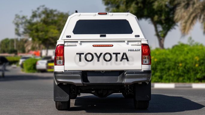 New Toyota Hilux VIII Facelift, 2.4 l, 2024 in Dubai by Milele, White color. Other | AUTO.AE