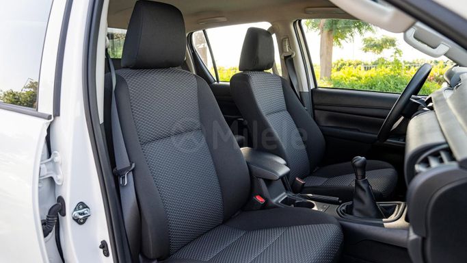 New Toyota Hilux VIII Facelift, 2.4 l, 2024 in Dubai by Milele, White color. Other | AUTO.AE