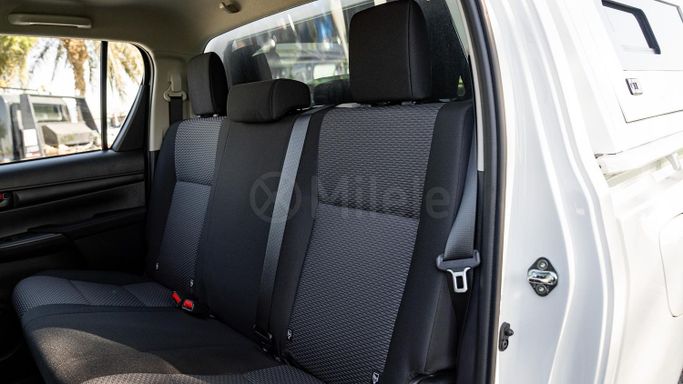 New Toyota Hilux VIII Facelift, 2.4 l, 2024 in Dubai by Milele, White color. Other | AUTO.AE