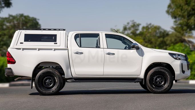 New Toyota Hilux VIII Facelift, 2.4 l, 2024 in Dubai by Milele, White color. Other | AUTO.AE