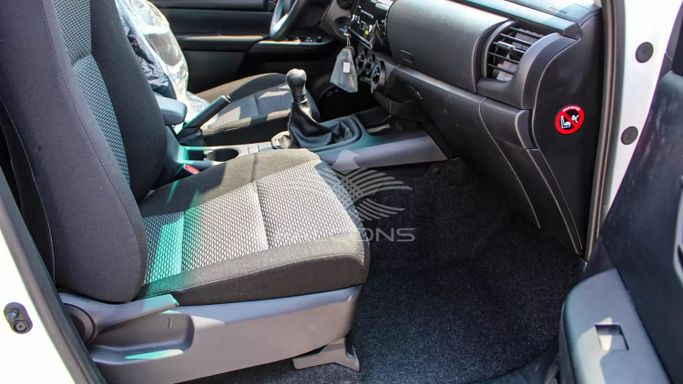 New Toyota Hilux VIII Facelift, 2.4 l, 2023 in Dubai by Falcons GT Motors FZCO, White color. Other | AUTO.AE