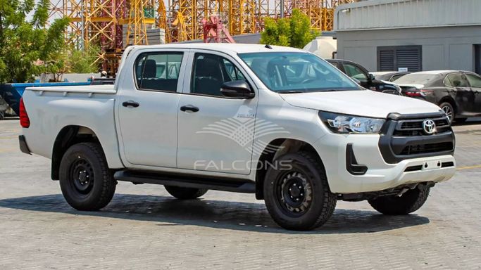 New Toyota Hilux VIII Facelift, 2.4 l, 2023 in Dubai by Falcons GT Motors FZCO, White color. Other | AUTO.AE