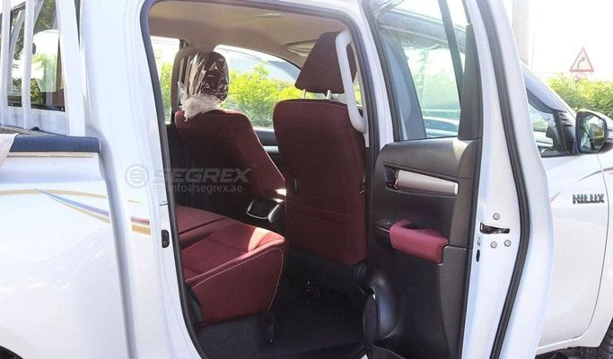 Новый Toyota Hilux VIII Рестайлинг, 2.7 л, 2025 в Дубае от Segrex Auto Белый цвет. GCC | AUTO.AE
