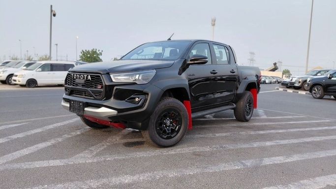 New Toyota Hilux VIII, 4.0 l, 2025 in Dubai by World Center Motors FZE, Black color. GCC Specs | AUTO.AE