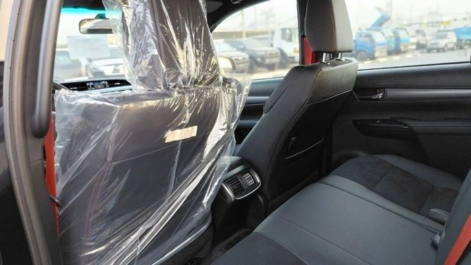 New Toyota Hilux VIII, 4.0 l, 2025 in Dubai by World Center Motors FZE, Black color. GCC Specs | AUTO.AE