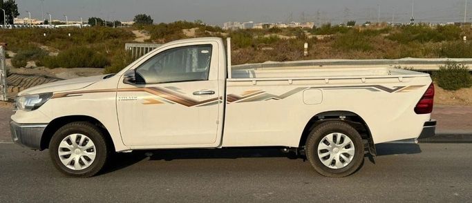 New Toyota Hilux VIII, 2.4 l, 2024 in Dubai by SALEM WALY AUTO FZE, White color. Other | AUTO.AE