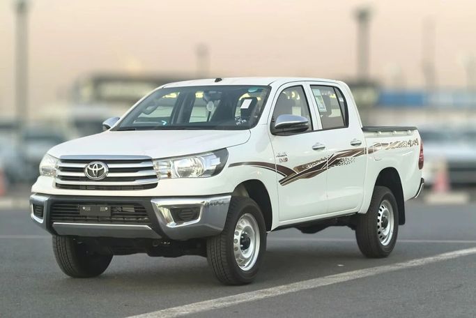 New Toyota Hilux VIII, 2.7 l, 2026 in Dubai by ZOHAAN MOTORS FZCO, White color. GCC Specs | AUTO.AE | Listing #239472