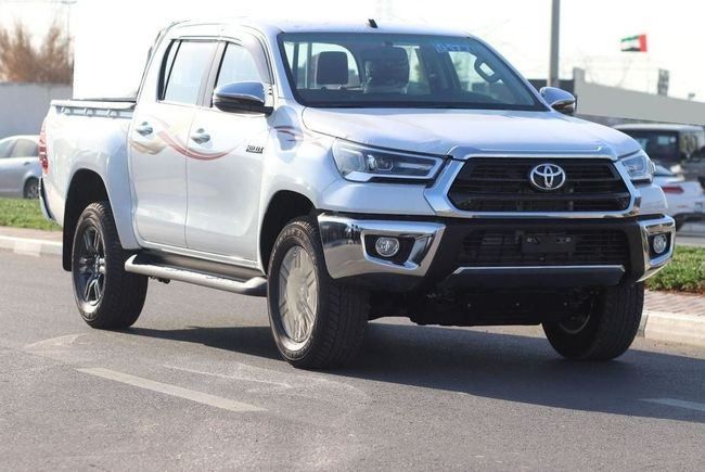New Toyota Hilux VIII, 2.7 l, 2025 in Dubai by AL SHERAA AL MALAKI, White color. GCC Specs | AUTO.AE | Listing #244948