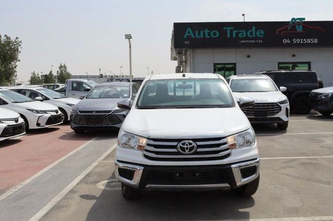 New Toyota Hilux VIII, 2.7 l, 2025 in Dubai by QUALITY AUTO FZC, White color. GCC Specs | AUTO.AE | Listing #259042