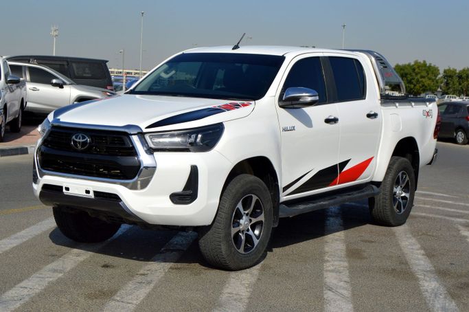 Used Toyota Hilux VIII Facelift, 2.8 l, 2020 in Dubai by Aryana Motors Fzco, White color. Australian Specs | AUTO.AE | Listing #261478