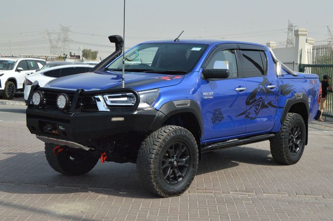 Used Toyota Hilux VIII, 2.8 l, 2017 in Dubai by Aryana Motors Fzco, Blue color. Australian Specs | AUTO.AE | Listing #261533