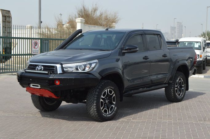 Used Toyota Hilux VIII, 2.8 l, 2019 in Dubai by Aryana Motors Fzco, Grey color. Australian Specs | AUTO.AE | Listing #261538