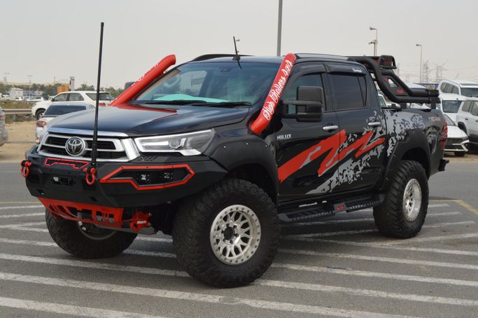 Used Toyota Hilux VIII Facelift, 2.8 l, 2022 in Dubai by Aryana Motors Fzco, Black color. Australian Specs | AUTO.AE | Listing #261545