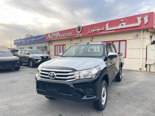 جديدة Toyota Hilux ثامناً, 2.4 l, 2026 في في دبي من ALPHA MOTORS FZE، اللون أسود. مواصفات الخليج | AUTO.AE | إعلان #265205