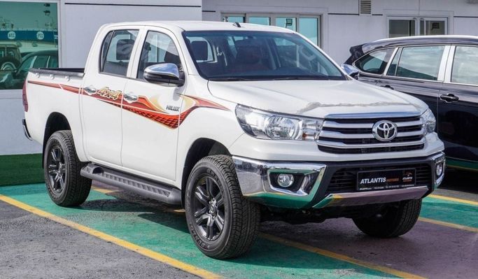 Новый Toyota Hilux VIII Рестайлинг, 2.7 л, 2024 в Дубае от Atlantis Motors FZE Белый цвет. GCC | AUTO.AE | Объявление #265490