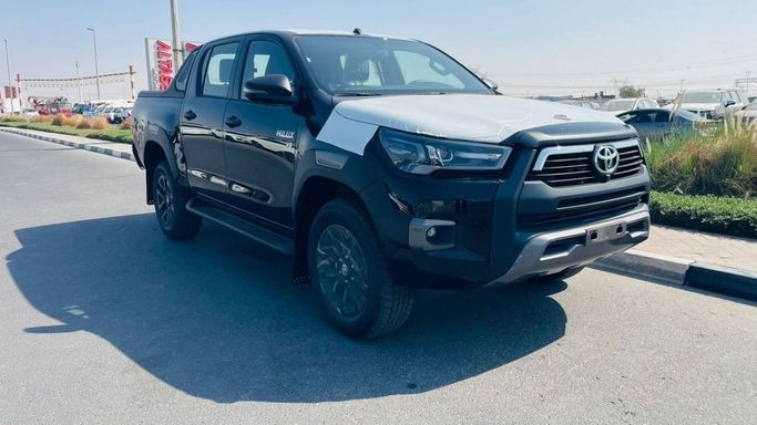 New Toyota Hilux VIII Facelift, 4.0 l, 2025 in Dubai by Atlantis Motors FZE, Black color. GCC Specs | AUTO.AE | Listing #266598