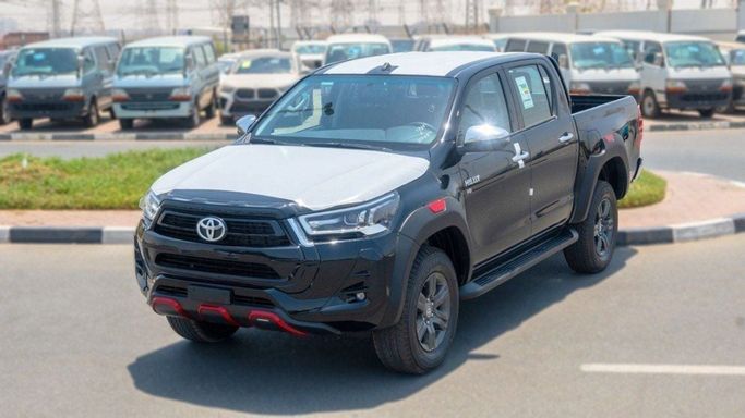 Новый Toyota Hilux VIII Рестайлинг, 4.0 л, 2026 в Дубае от Hussein Ghulam Motors FZCO Черный цвет. GCC | AUTO.AE | Объявление #267835