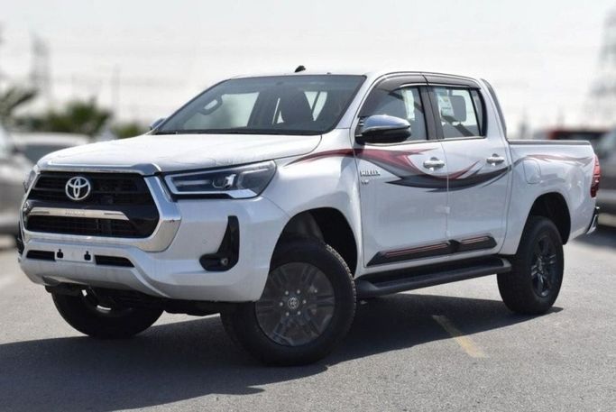 جديدة Toyota Hilux فيس ليفت الثامن, 4.0 l, 2023 في في دبي من TARGET MOTORS FZE، اللون أبيض. مواصفات الخليج | AUTO.AE | إعلان #269742