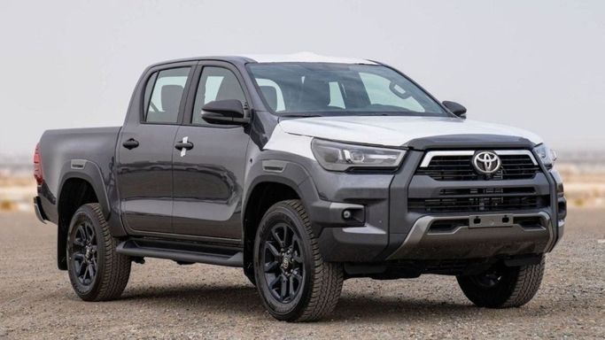 New Toyota Hilux VIII Facelift, 2.8 l, 2024 in Dubai by TARGET MOTORS FZE, Grey color. Other | AUTO.AE | Listing #269937