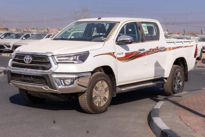 New Toyota Hilux VIII Facelift, 2.8 l, 2026 in Dubai by Al Marid Motors, White color.  | AUTO.AE | Listing #273341