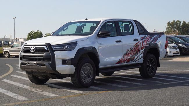 جديدة Toyota Hilux فيس ليفت الثامن, 4.0 l, 2025 في في الإمارات, دبي من GT MOTORS، اللون أبيض. مواصفات الخليج | AUTO.AE | إعلان #274491