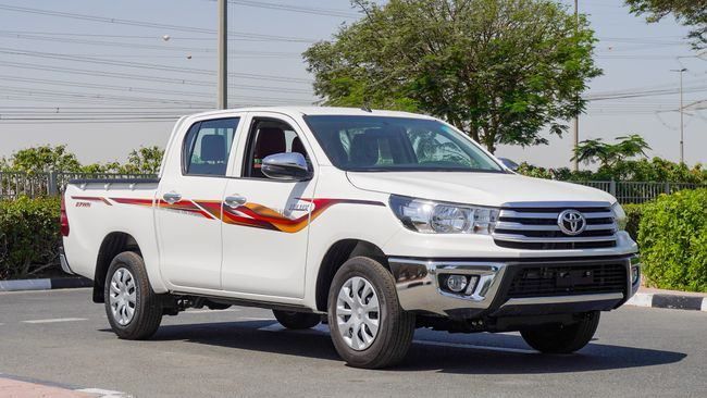 جديدة Toyota Hilux ثامناً, 2.7 l, 2025 في في الإمارات, دبي من GT MOTORS، اللون أبيض. مواصفات الخليج | AUTO.AE | إعلان #274665