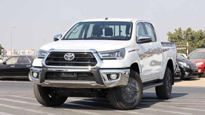 جديدة Toyota Hilux فيس ليفت الثامن, 2.7 l, 2025 في في الإمارات, دبي من Maqbool Motors FZCO، اللون أبيض. مواصفات الخليج | AUTO.AE | إعلان #278106