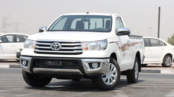 جديدة Toyota Hilux ثامناً, 2.7 l, 2025 في في الإمارات, دبي من Maqbool Motors FZCO، اللون أبيض. مواصفات الخليج | AUTO.AE | إعلان #278111