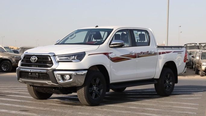 جديدة Toyota Hilux فيس ليفت الثامن, 2.7 l, 2025 في في الإمارات, دبي من Maqbool Motors FZCO، اللون أبيض. مواصفات الخليج | AUTO.AE | إعلان #278119
