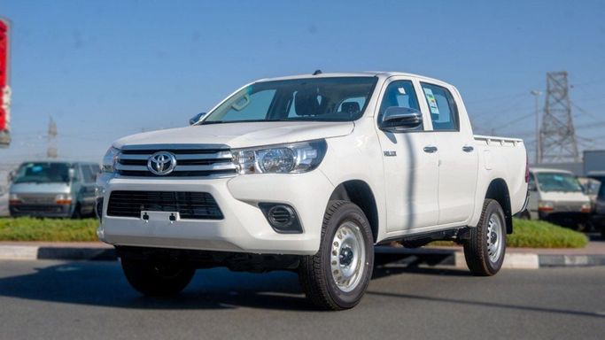 Новый Toyota Hilux VIII, 2.4 л, 2025 в ОАЭ, Дубай от Hussein Ghulam Motors FZCO Белый цвет. GCC | AUTO.AE | Объявление #278407