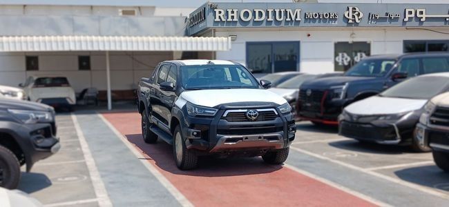Новый ⁦Toyota Hilux VIII Рестайлинг, 2.8 л, 2026⁩ в ОАЭ, Дубай от Rhodium Motors FZE Черный цвет. GCC | AUTO.AE | Объявление #286412