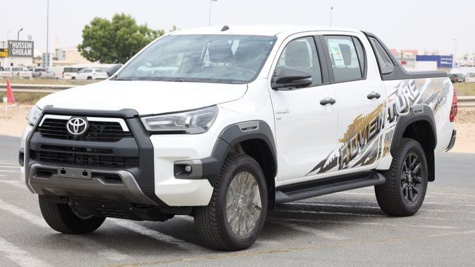Новый ⁦Toyota Hilux VIII Рестайлинг, 4.0 л, 2026⁩ в ОАЭ, Дубай от Maqbool Motors FZCO Белый цвет. GCC | AUTO.AE | Объявление #286486