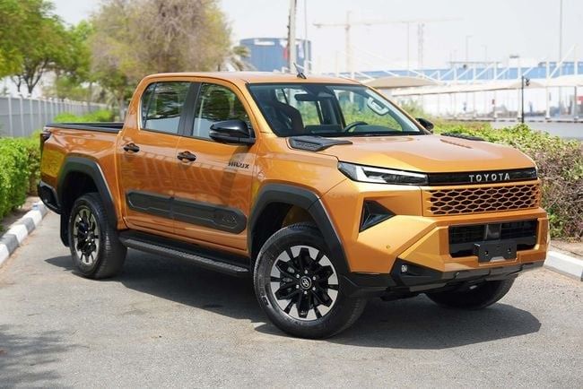 جديدة ⁦Toyota Hilux تاسعًا، 2.8 l، 2026⁩ في في الإمارات, دبي من Al Amid Global Auto LLC FZ، اللون ذهبي. أخرى | AUTO.AE | إعلان #288649