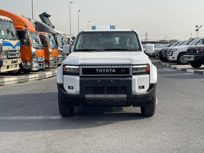 New Toyota Land Cruiser Prado 250 Series, 2.8 l, 2025 in Dubai by Bormela Cars, White color.  | AUTO.AE