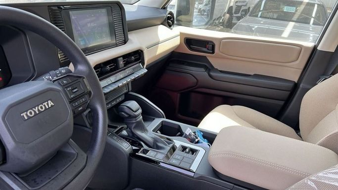 New Toyota Land Cruiser Prado 250 Series, 2.4 l, 2024 in Dubai by Mohamed Hakim Motors, White color. GCC Specs | AUTO.AE