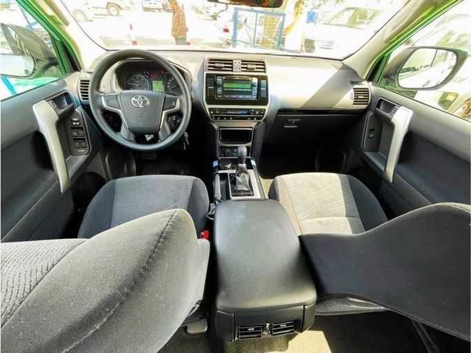 New Toyota Land Cruiser Prado 150 Series Facelift 3, 2.8 l, 2023 in Dubai by Mohamed Hakim Motors, Grey color. GCC Specs | AUTO.AE