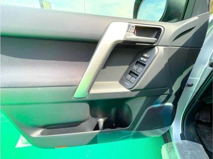 New Toyota Land Cruiser Prado 150 Series Facelift 3, 2.8 l, 2023 in Dubai by Mohamed Hakim Motors, Grey color. GCC Specs | AUTO.AE