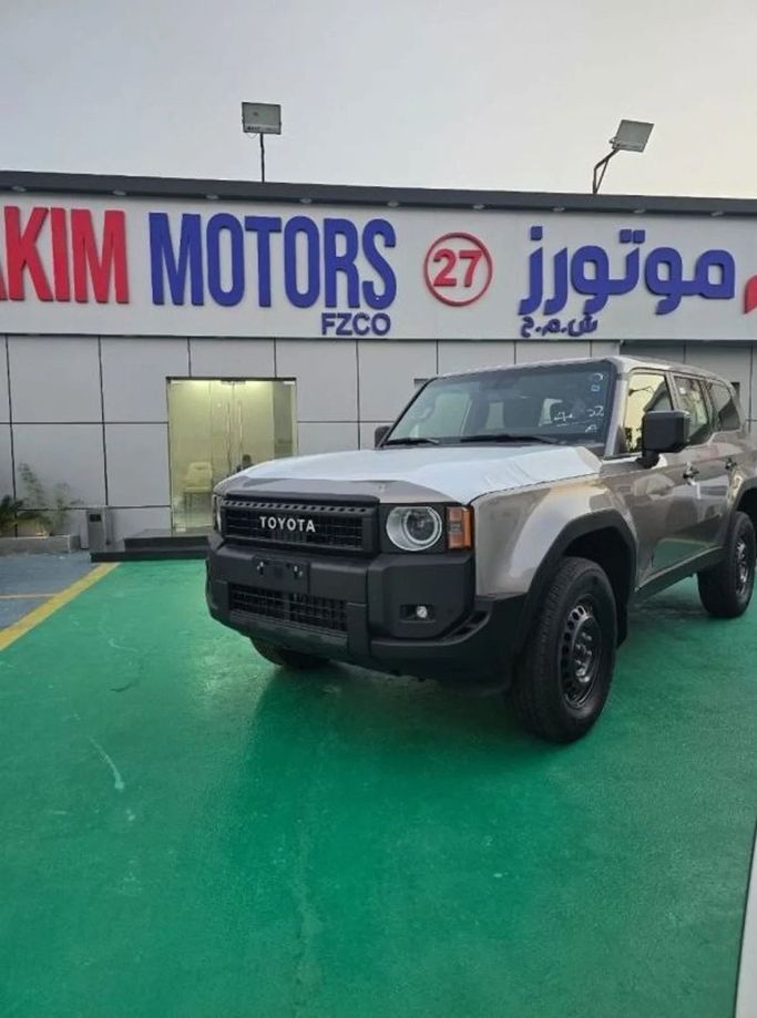 New Toyota Land Cruiser Prado 250 Series, 2.4 l, 2024 in Dubai by Mohamed Hakim Motors, White color. GCC Specs | AUTO.AE