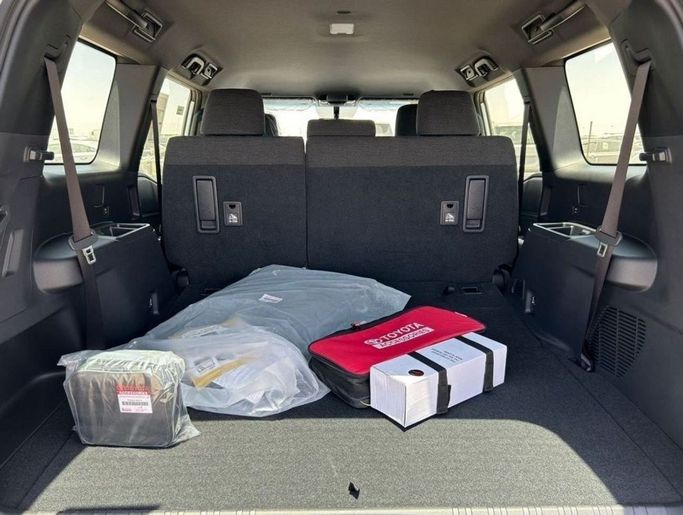 New Toyota Land Cruiser Prado 250 Series, 2.4 l, 2024 in Dubai by Mohamed Hakim Motors, White color. GCC Specs | AUTO.AE