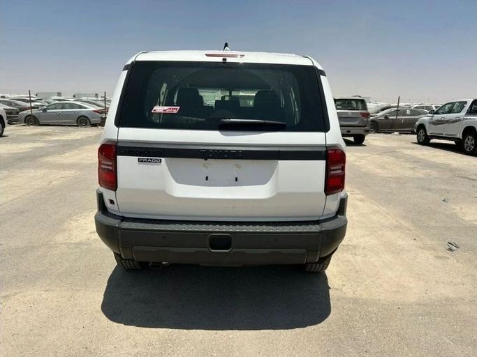 New Toyota Land Cruiser Prado 250 Series, 2.4 l, 2024 in Dubai by Mohamed Hakim Motors, White color. GCC Specs | AUTO.AE