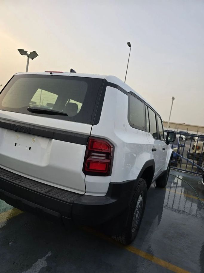 New Toyota Land Cruiser Prado 250 Series, 2.4 l, 2024 in Dubai by Mohamed Hakim Motors, White color. GCC Specs | AUTO.AE